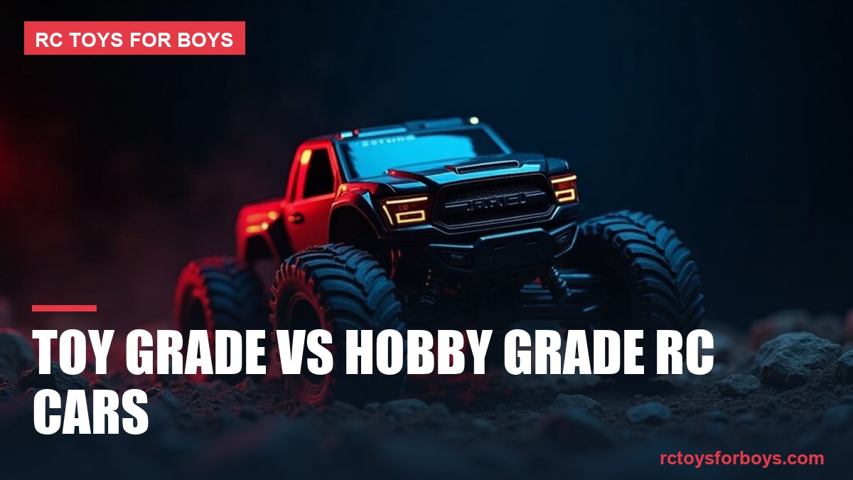 Toy Grade vs Hobby Grade RC Cars - RC Toys For Boys