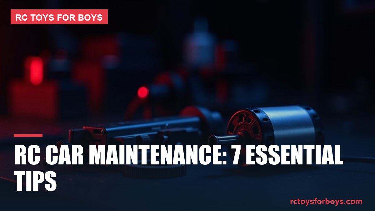 RC Car Maintenance Tips - RC Toys For Boys