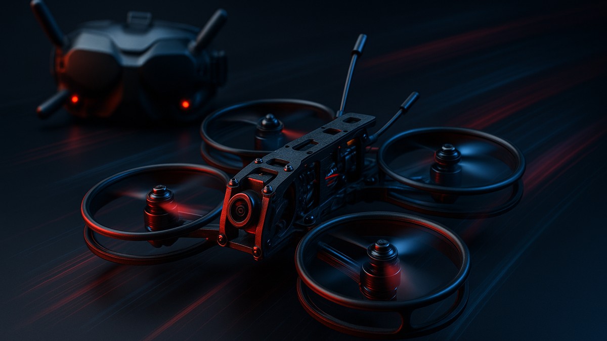 FPV Racing Drone with Goggles